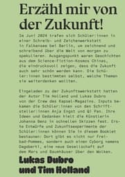 Cover von Kapsel - Erzähl mir von der Zukunft