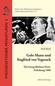 Cover von Golo Mann und Siegfried von Vegesack