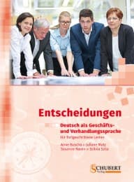 Cover von Entscheidungen: Deutsch als Geschäfts- und Verhandlungssprache