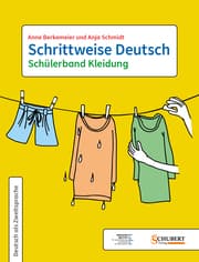 Cover von Schrittweise Deutsch - Schülerband Kleidung mit Startheft Kennenlernen