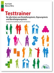 Cover von Testtrainer für alle Arten von Einstellungstests, Eignungstests und Berufeignungstests