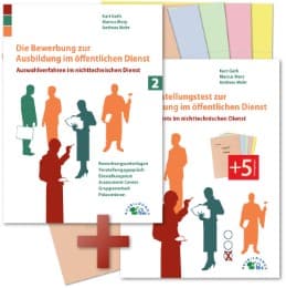 Cover von Die Bewerbung zur Ausbildung im öffentlichen Dienst/Der Einstellungstest zur Ausbildung im öffentlichen Dienst