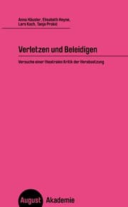 Cover von Verletzen und Beleidigen