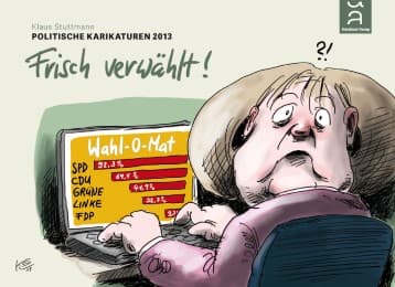 Cover von Politische Karikaturen 2013 - Frisch verwählt!