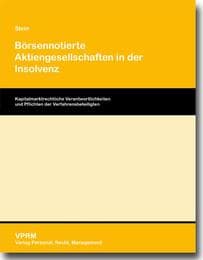 Cover von Börsennotierte Aktiengesellschaften in der Insolvenz