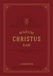 Cover von Warum Christus kam
