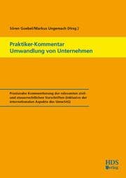 Cover von Praktiker-Kommentar Umwandlung von Unternehmen