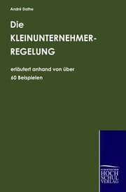 Cover von Die Kleinunternehmerregelung