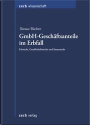 Cover von GmbH-Geschäftsanteile im Erbfall