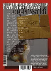 Cover von Kultur & Gespenster / Kultur & Gespenster 20: Unter dem Radar