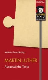 Cover von Martin Luther - Ausgewählte Texte