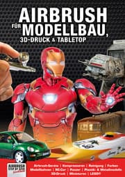 Cover von Airbrush für Modellbau, 3D-Druck & Tabletop