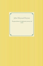 Cover von The general theory of employment, interest, and money
