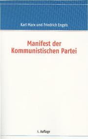 Cover von Manifest der Kommunistischen Partei