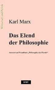 Cover von Das Elend der Philosophie