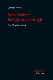 Cover von Max Webers Religionssoziologie