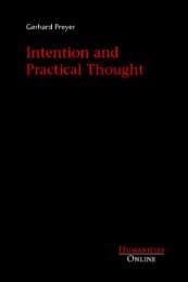 Cover von Intention and Practical Thought