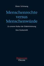 Cover von Menschenrechte versus Menschenwürde