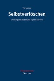 Cover von Selbstverlöschen