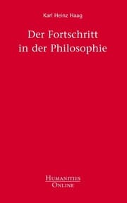 Cover von Der Fortschritt in der Philosophie