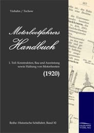 Cover von Motorbootfahrers Handbuch (1920)