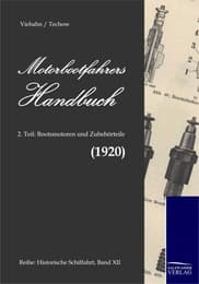 Cover von Motorbootfahrers Handbuch (1920)