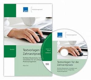 Cover von Textvorlagen für die Zahnarztpraxis