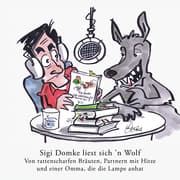 Cover von Sigi Domke liest sich 'n Wolf