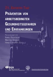 Cover von Prävention von arbeitsbedingten Gesundheitsgefahren und Erkrankungen 21