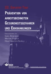 Cover von Prävention von arbeitsbedingten Gesundheitsgefahren und Erkrankungen 22