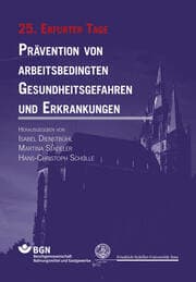 Cover von Prävention von arbeitsbedingten Gesundheitsgefahren und Erkrankungen 25