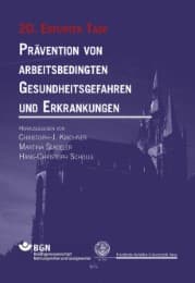 Cover von Prävention von arbeitsbedingten Gesundheitsgefahren und Erkrankungen 20