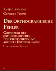 Cover von Der orthographische Fehler