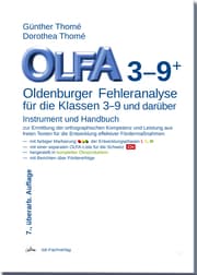 Cover von OLFA 3-9: Oldenburger Fehleranalyse für die Klassen 3-9