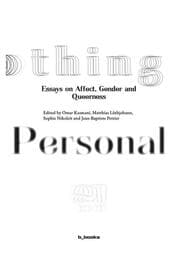 Cover von Nothing Personal?!