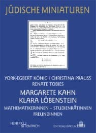 Cover von Margarete Kahn und Klara Löbenstein