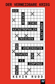 Cover von Der vermeidbare Krieg