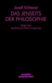 Cover von Das Jenseits der Philosophie