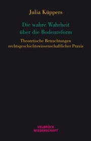 Cover von Die wahre Wahrheit über die Bodenreform