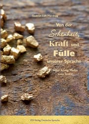 Cover von Von der Schönheit, Kraft und Fülle unserer Sprache