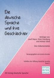 Cover von Die deutsche Sprache und ihre Geschlechter