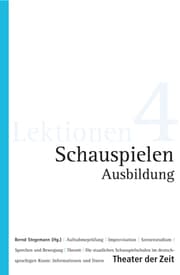 Cover von Schauspielen - Ausbildung