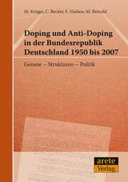 Cover von Doping und Anti-Doping in der Bundesrepublik Deutschland 1950 bis 2007