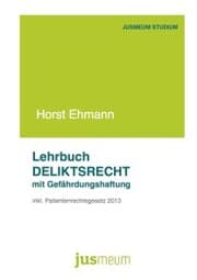 Cover von Lehrbuch Deliktsrecht mit Gefährdungshaftung