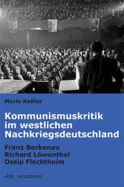 Cover von Kommunismuskritik im westlichen Nachkriegsdeutschland