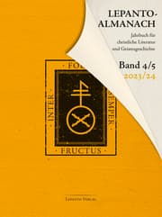 Cover von Lepanto-Almanach 4/5 (2023/24)