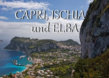 Cover von Capri, Ischia und Elba - Ein Bildband