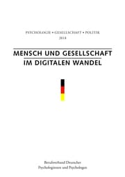 Cover von Mensch und Gesellschaft im digitalen Wandel