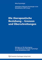 Cover von Die therapeutische Beziehung - Grenzen und Überschreitungen
