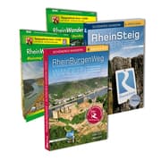 Cover von Rheinsteig/Rheinburgenweg - Premium-Set mit zwei Topo-Karten 1: 25000 des LVermGeo